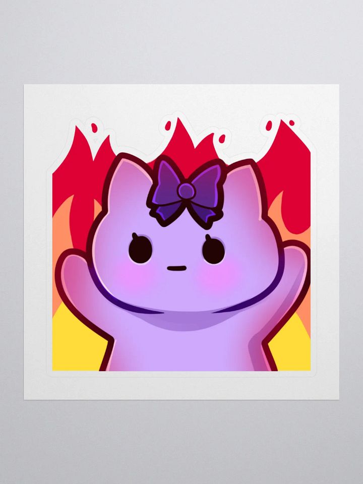 Chaos Kitty Sticker product image (1)