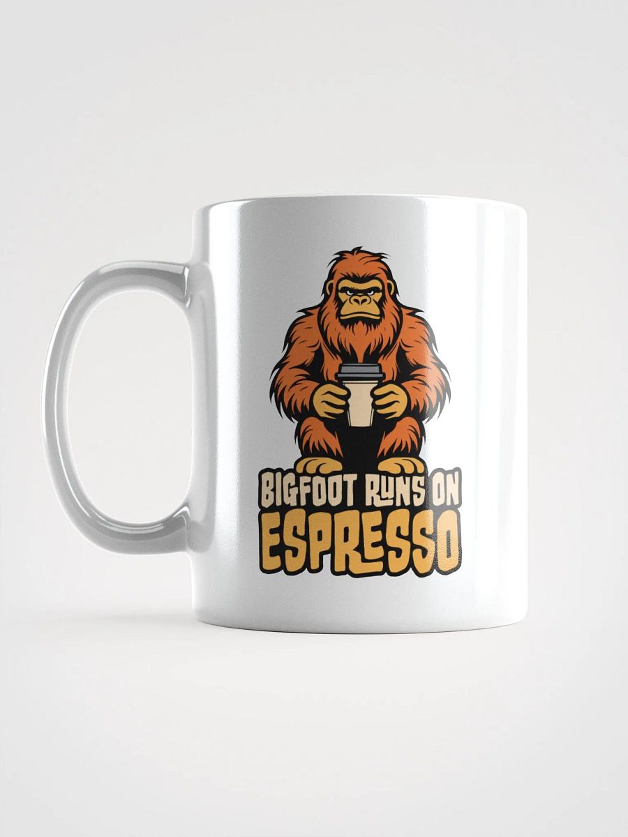 Bigfoot Runs on Espresso Coffee Mug product image (2)