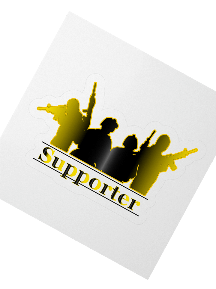 Supporter Stickers (Gold) product image (8)