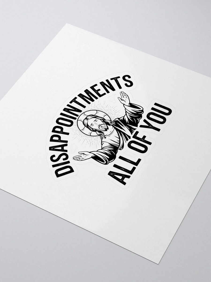 Divine Disappointment Kiss Cut Stickers product image (6)