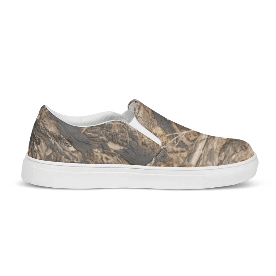 Women's Slip-On Canvas Shoes - Dead Split - It Happennnns Camo product image (10)