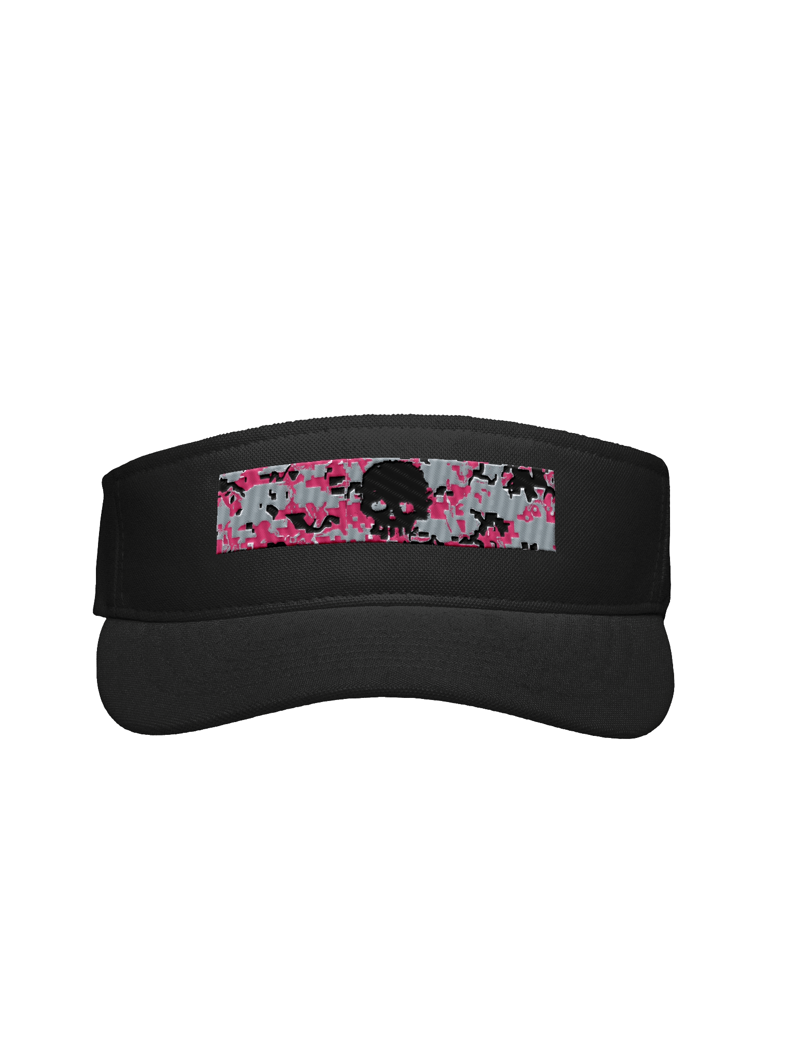 Digital Camo Skull Flexfit Visor product image (1)