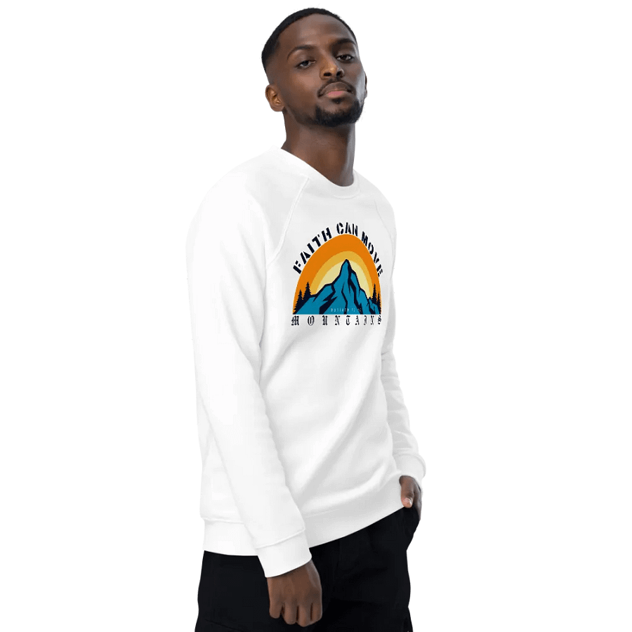 Faith Moves Mountains Crewneck Sweatshirt product image (9)
