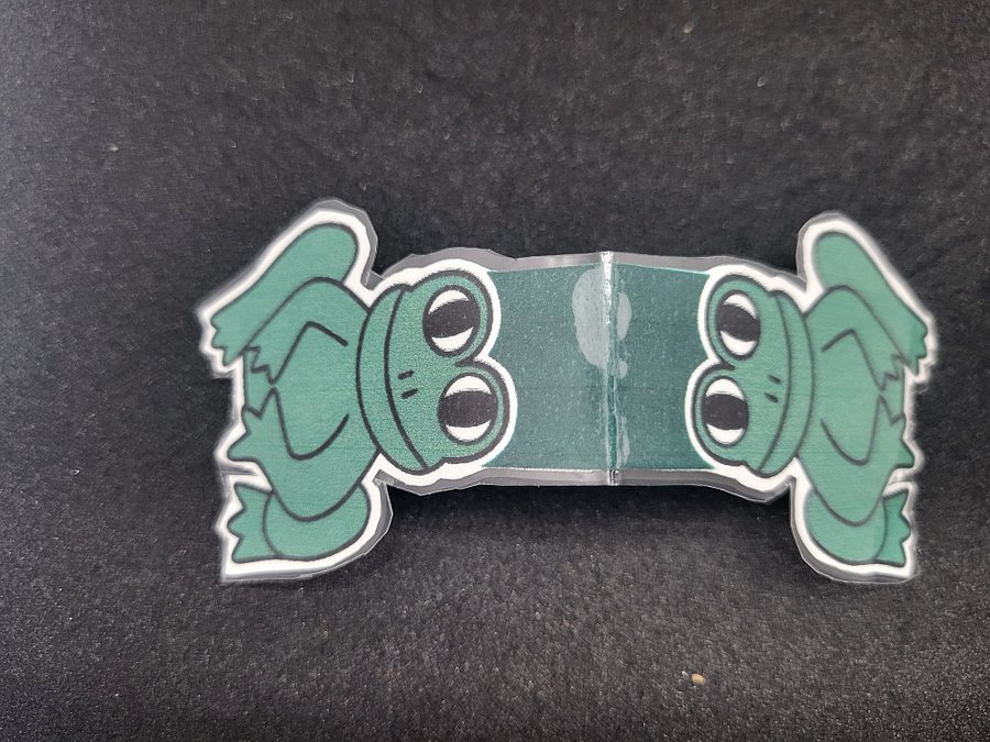 3-Pack Fun & Happy Frog Friends Magnetic Bookmarks – Woodland & Whimsy Collection product image (4)