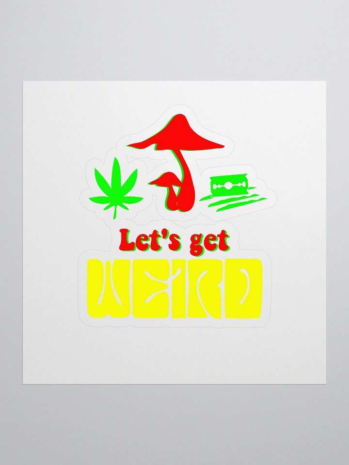 Weird & Wonderful Sticker product image (1)