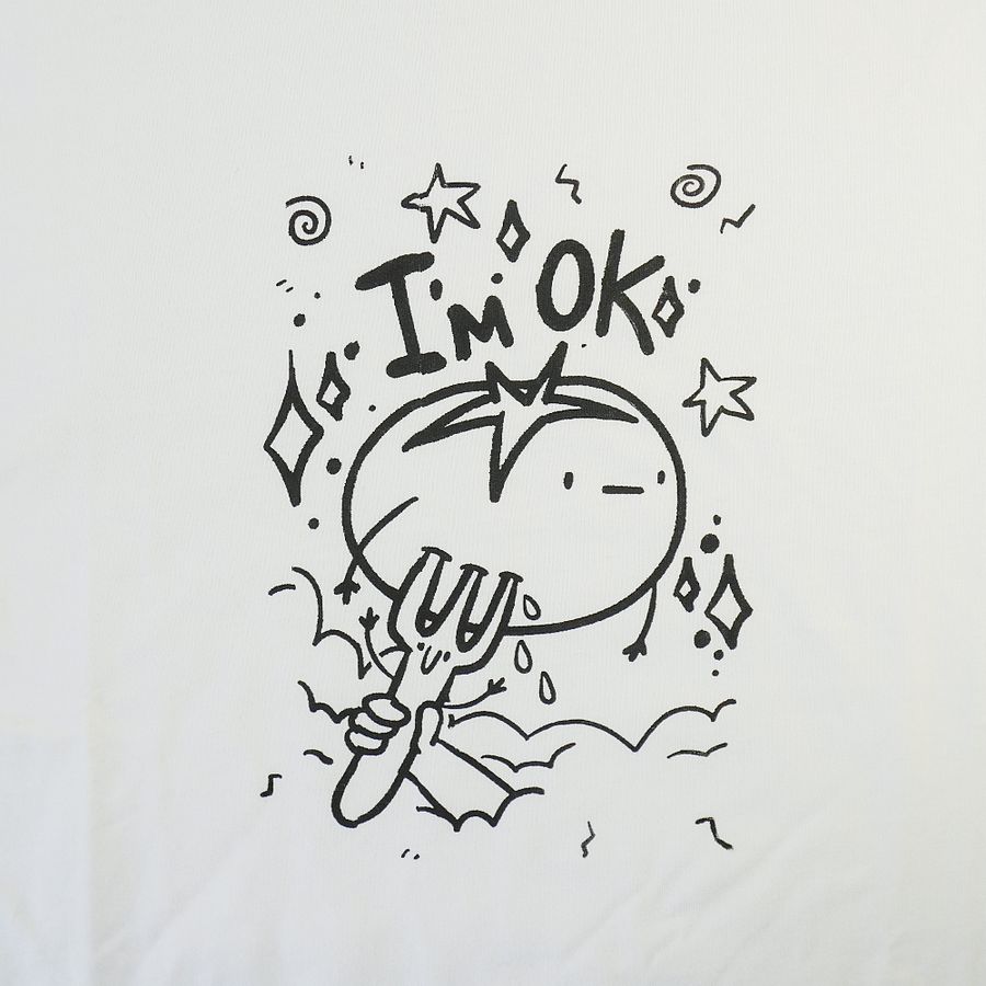 I'M OK T-Shirt White product image (5)