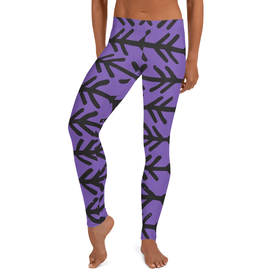 Hand-Drawn Ethnic Seamless Pattern Leggings – Authentic, Stylish & Ultra-Comfortable product image (9)