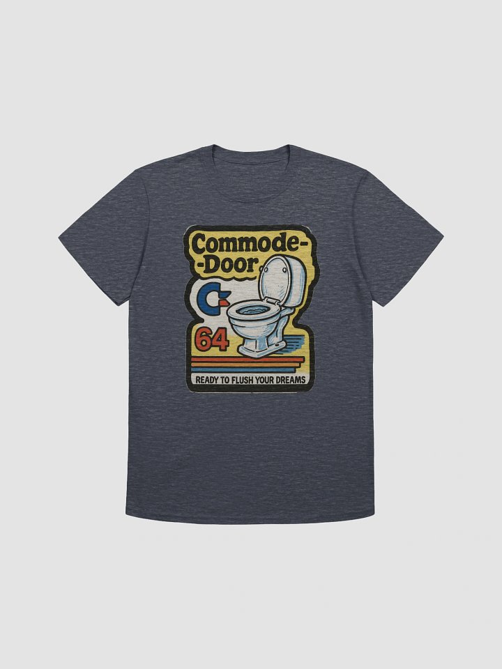Commode-door 64 (Commodore 64 Parody) T-Shirt product image (13)