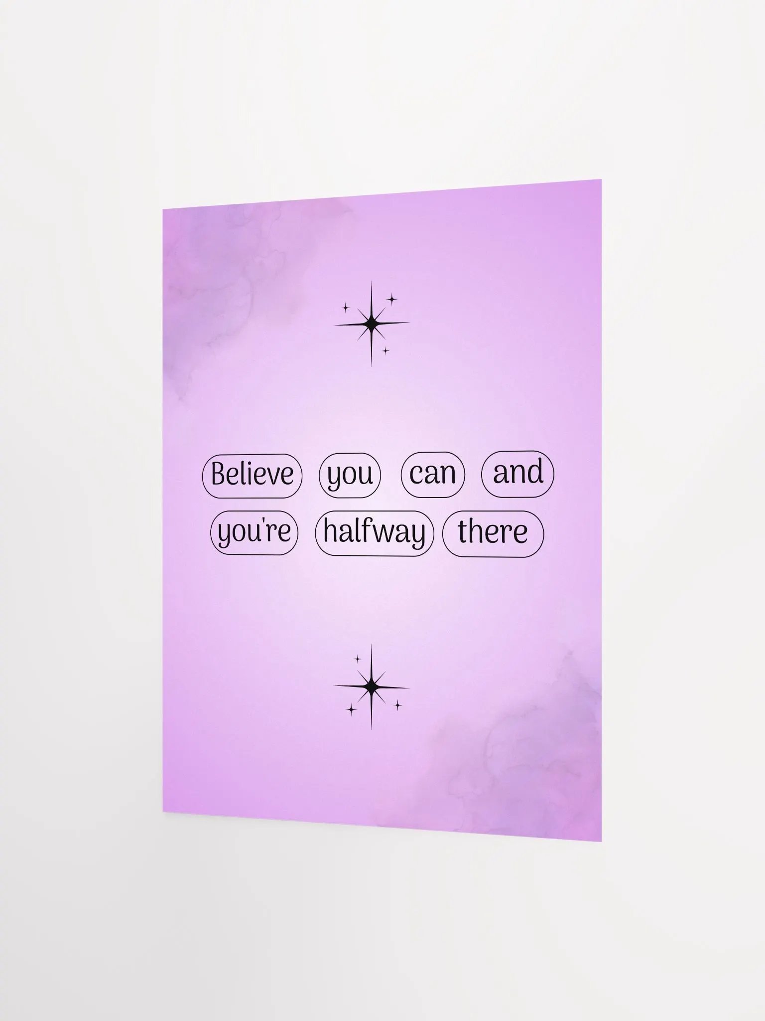 Believe in Yourself Motivational Poster product image (3)