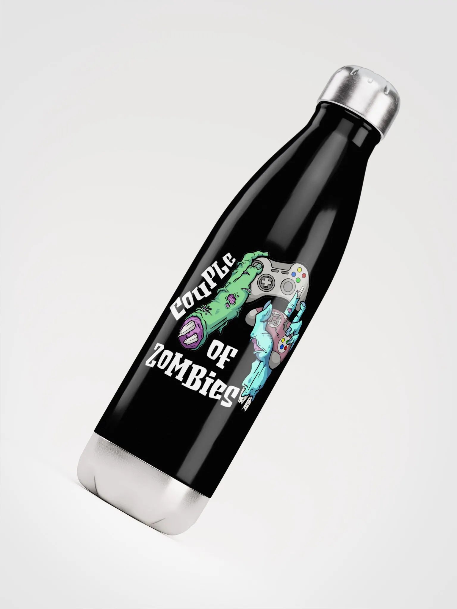 Couple of Zombies - Water Bottle product image (4)