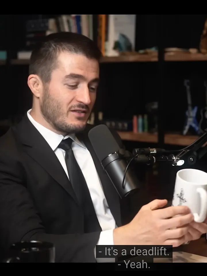 talking to my therapist (deadlift) mug - 100% ceramic product image (2)
