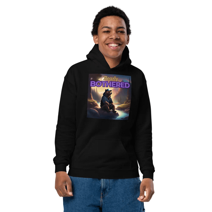 Team Chris Bearly Bothered Kid's Hoodie product image (2)