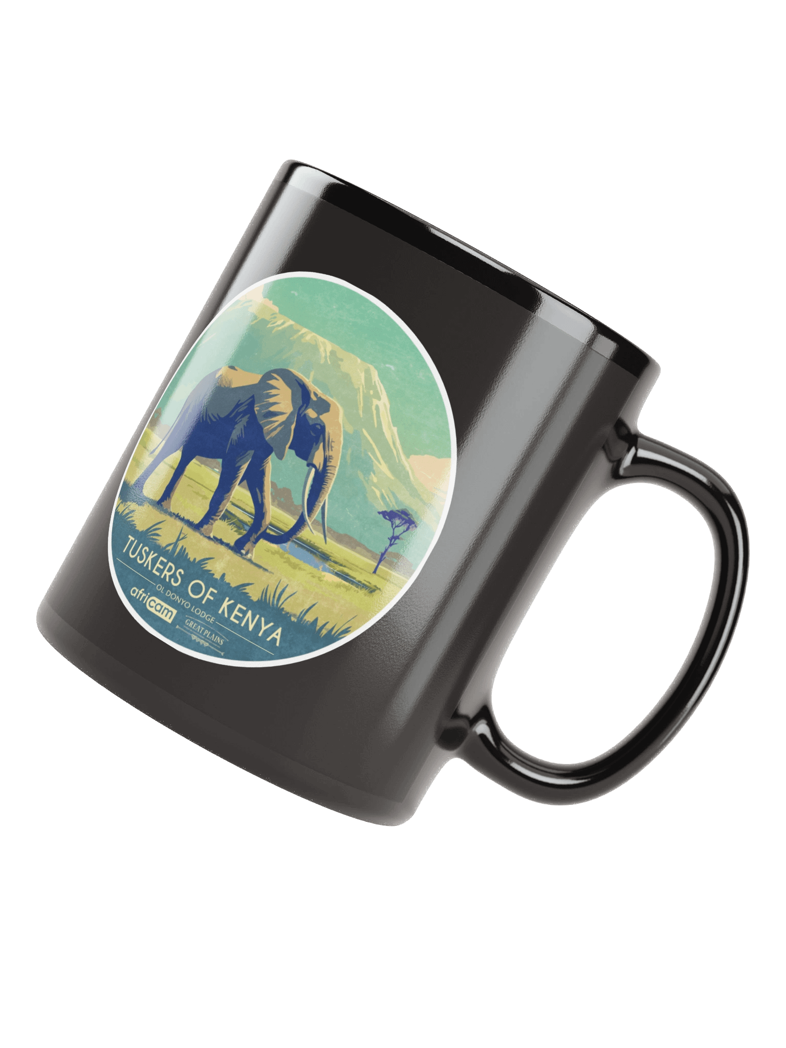 Ol Donyo Mug (Black) product image (1)