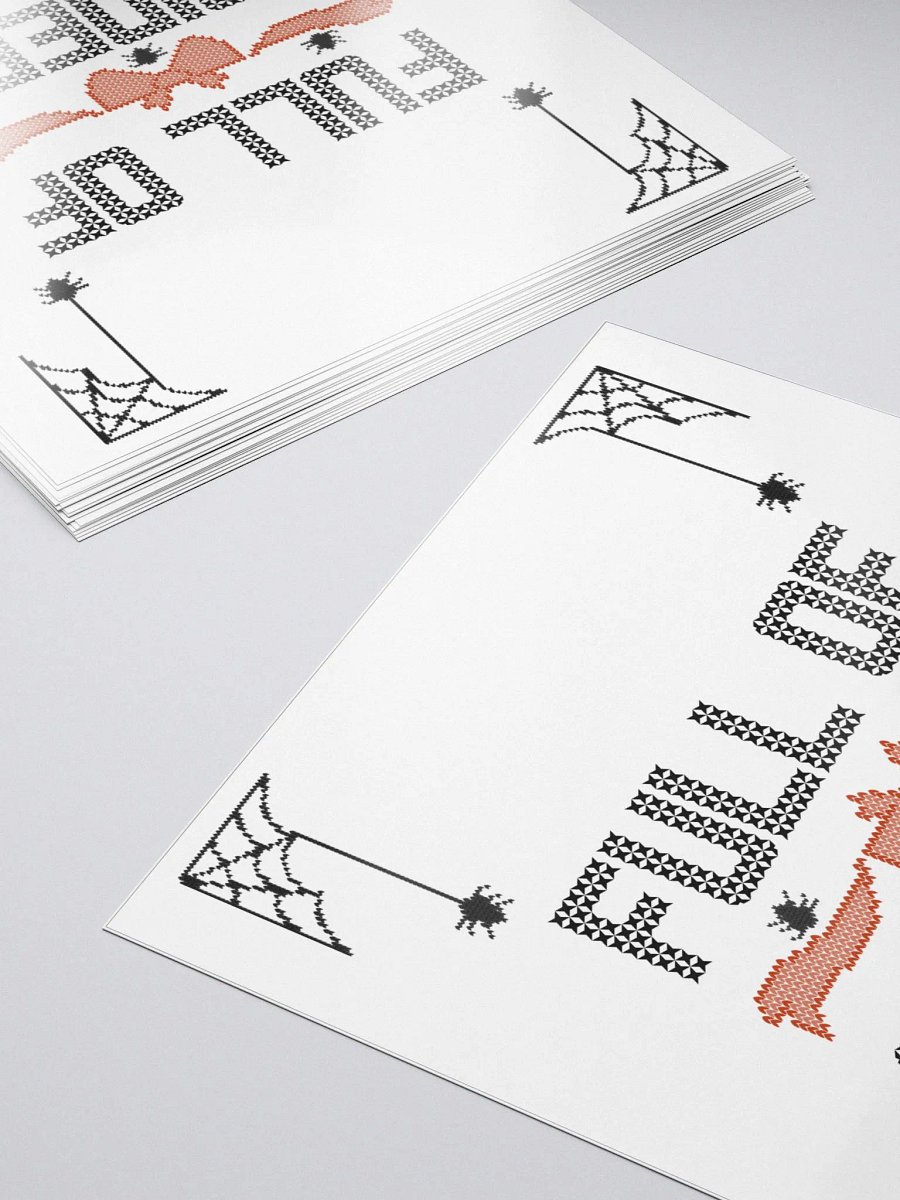 Full of Spiders bubble free stickers product image (6)