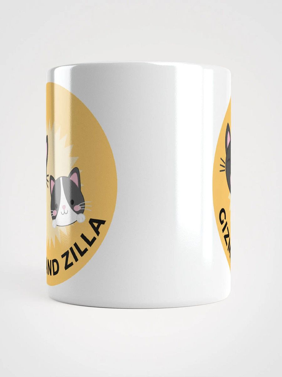 Gizmo and Zilla Smiling Cat Mug product image (5)