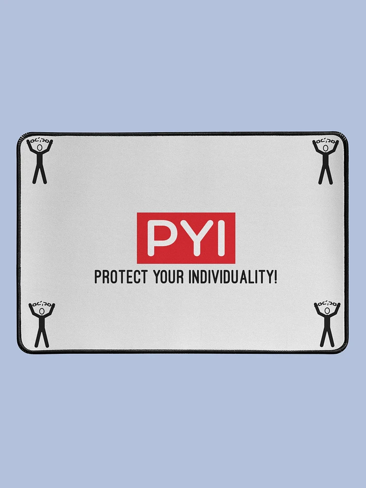 Protect Your Individuality, Inspirational, Mouse Pad, Large Non-Slip Rubber Base Mousepad, Desk mat product image (1)