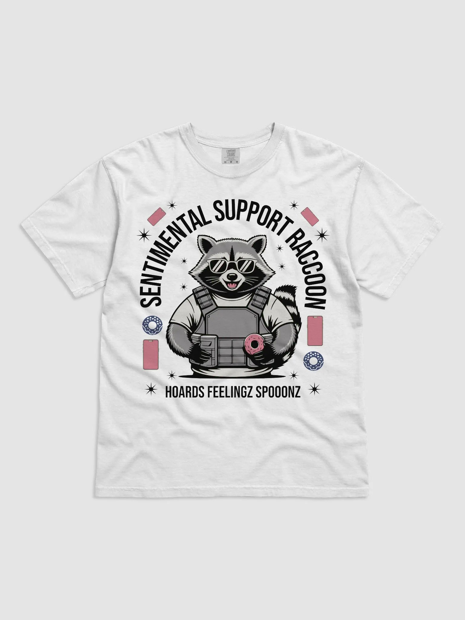 Sentimental Raccoon T-Shirt product image (1)