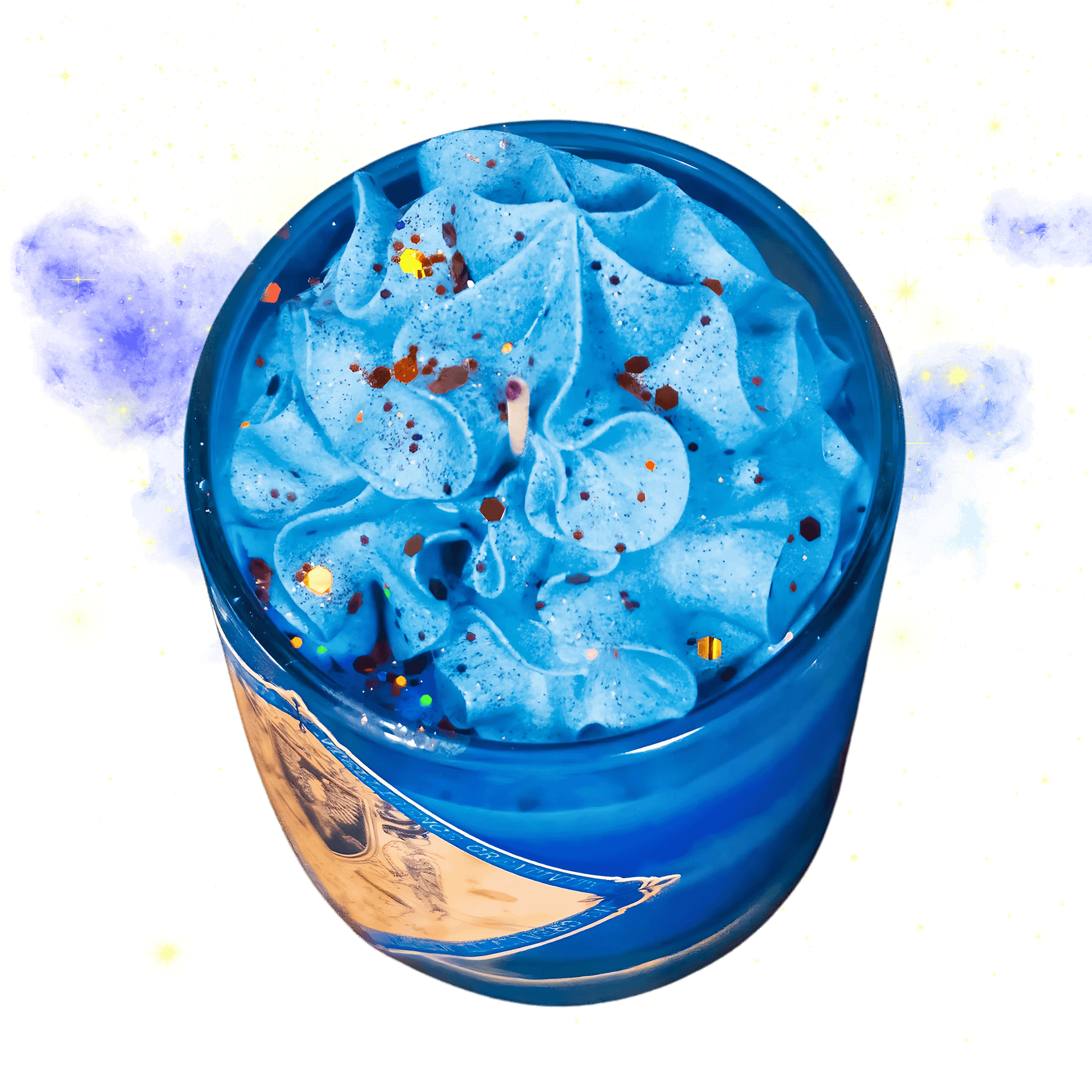 Bougie Magique Maison Ravenclaw - "Fabrication Manuelle à la commande" product image (2)