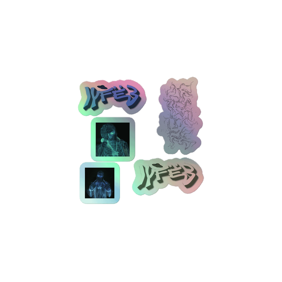LYFË3 STICKER PACK 2 (AFTËRLYFE) product image (1)