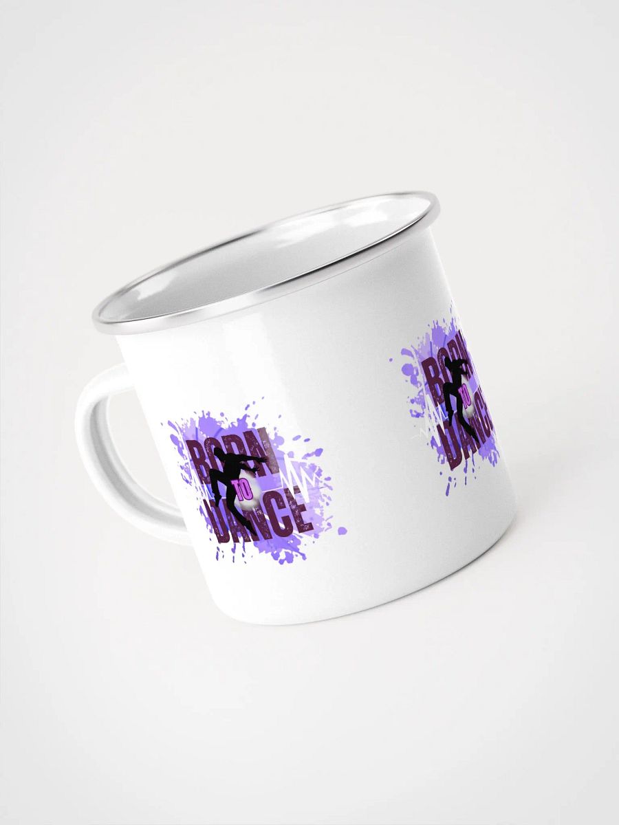 Born to Dance His Silhouette Vibes Enamel Mug product image (4)