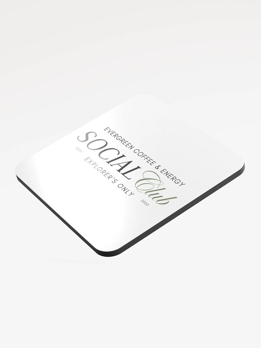Sip Society | Social Club Cork Coaster product image (2)