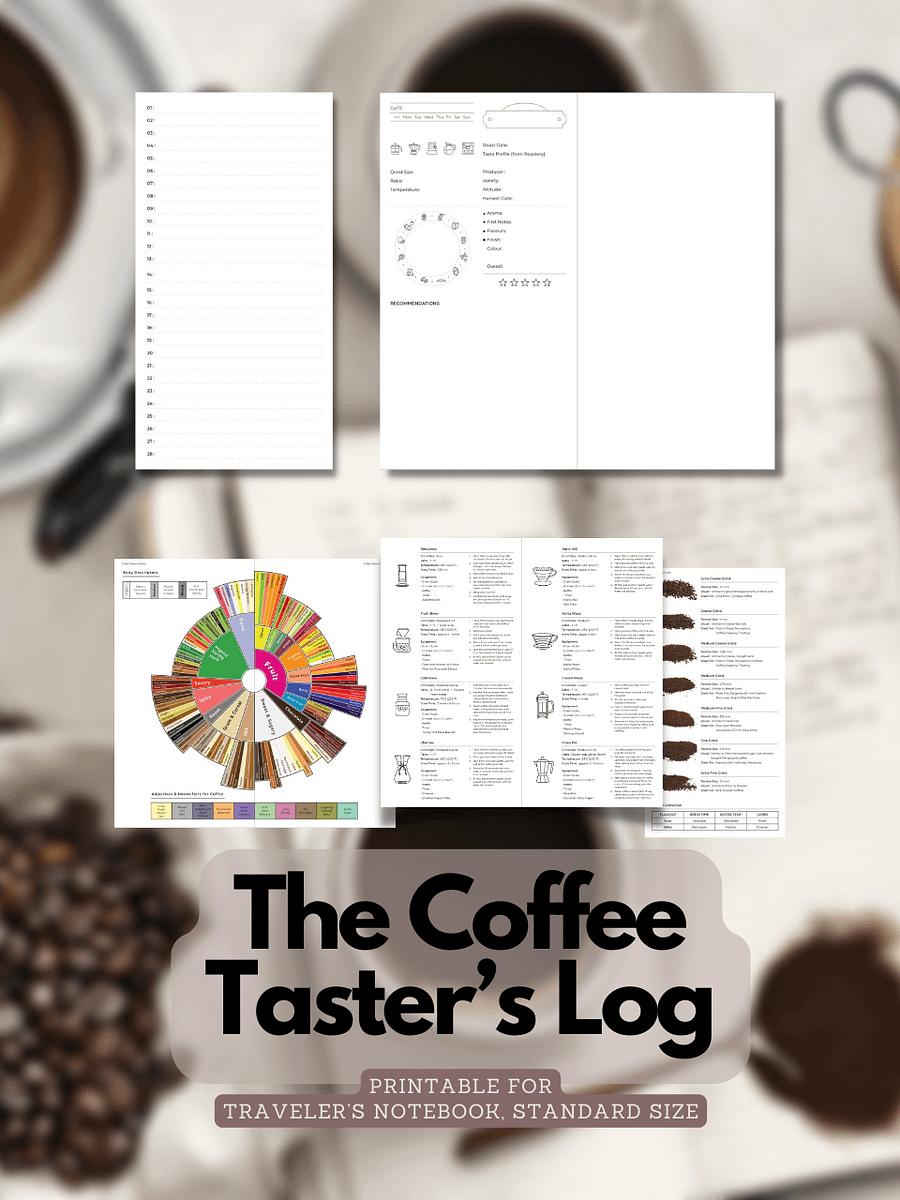 The Coffee Taster's Logbook - TN Standard Size product image (1)