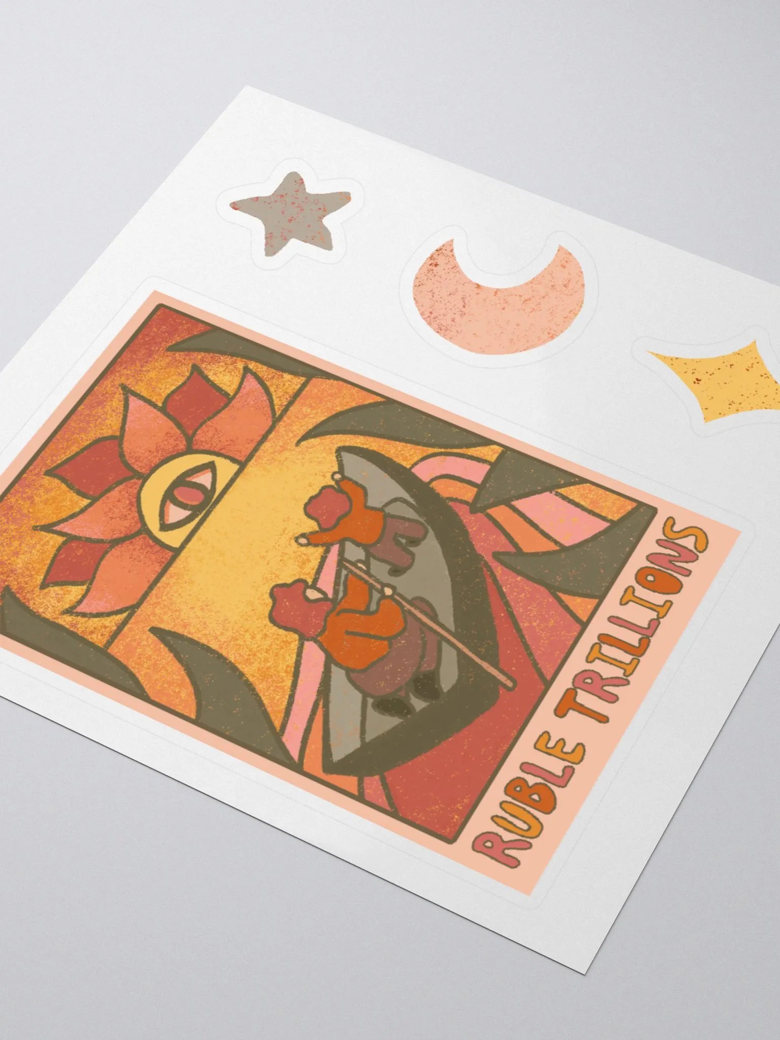 Six of Blades + Celestial Sticker Set product image (7)