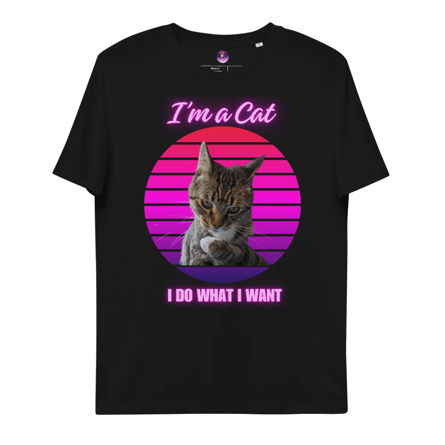 I'm a Cat, I do what I want Tshirt product image (4)