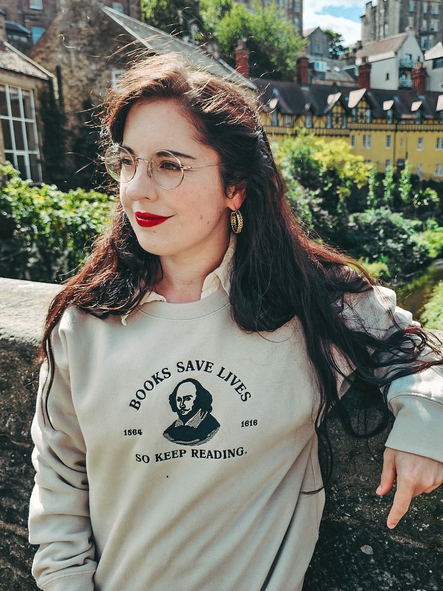 Embroidered Shakespeare Sweatshirt product image (1)