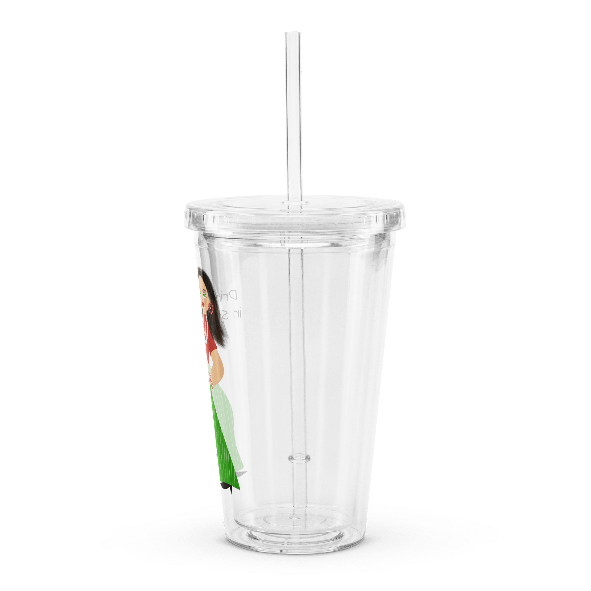 Stylish Fashionista Double Wall Tumbler product image (4)