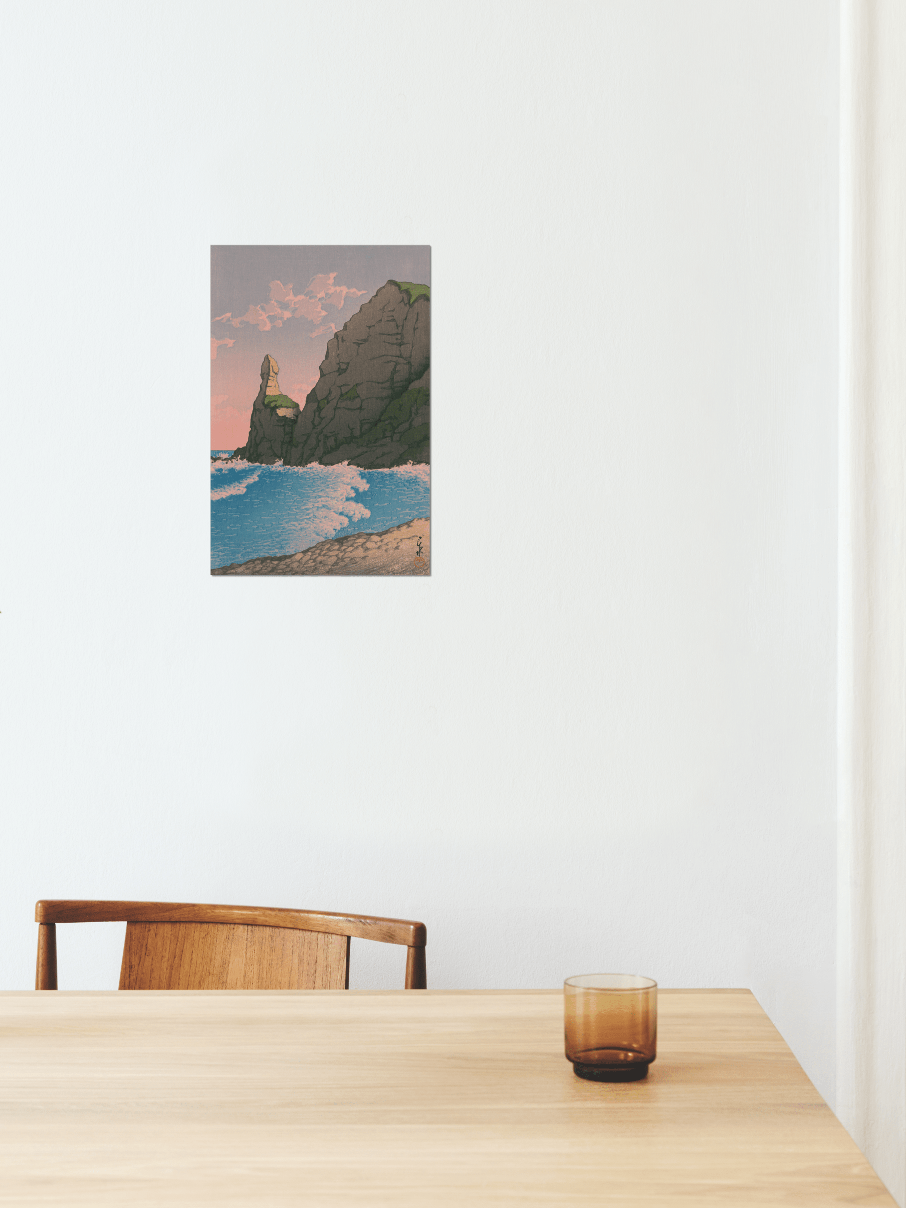 Setakamui Rock at Shirubeshi - Kawase Hasui product image (1)