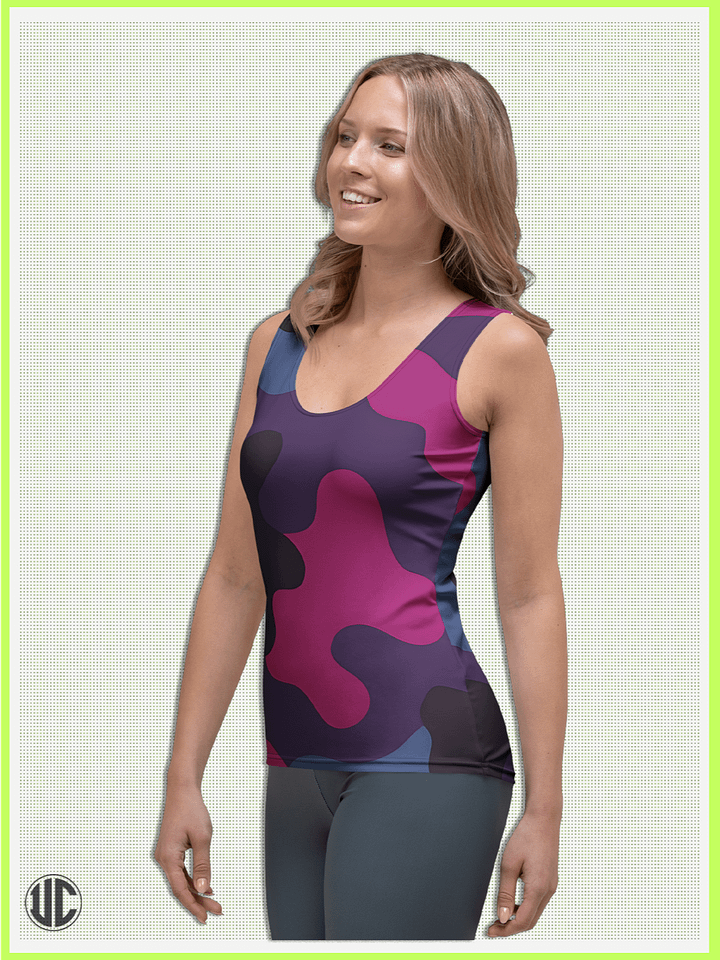 Kat’s Urban Camo – Women’s Tank Top product image (1)