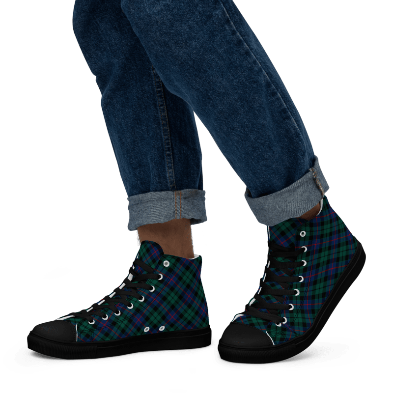 Morrison Tartan Men's High Top Shoes product image (5)