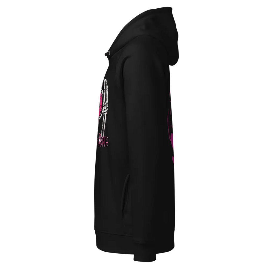 “I Donut Care” Stanley/Stella Unisex Organic Side Pocket Hoodie product image (3)