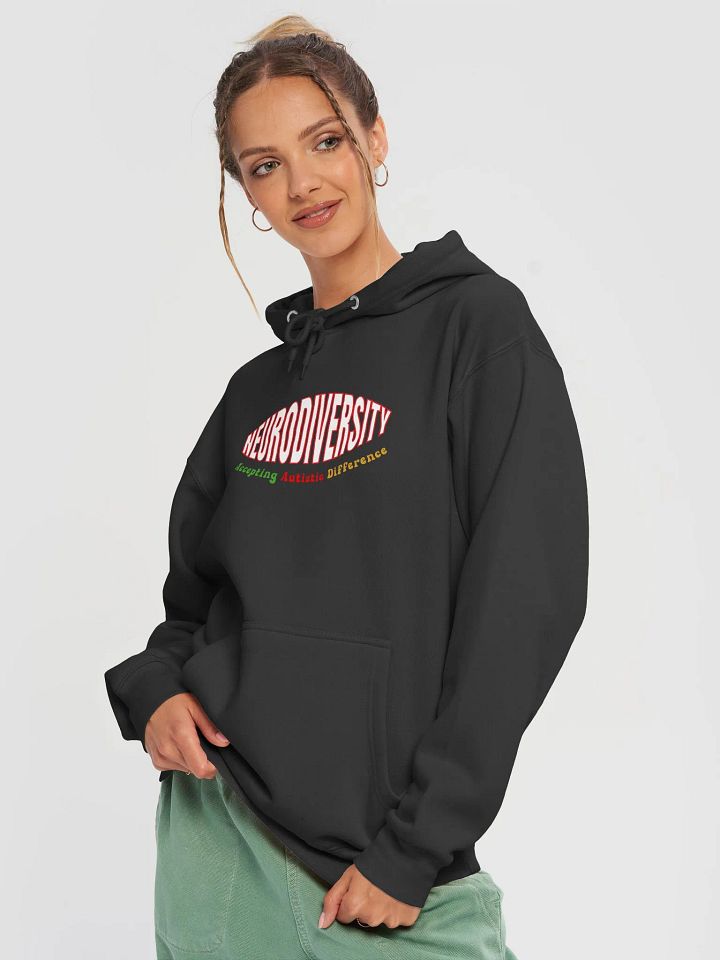 Neurodiversity, Accepting Autistic Difference Lane Seven Pullover Hoodie product image (2)