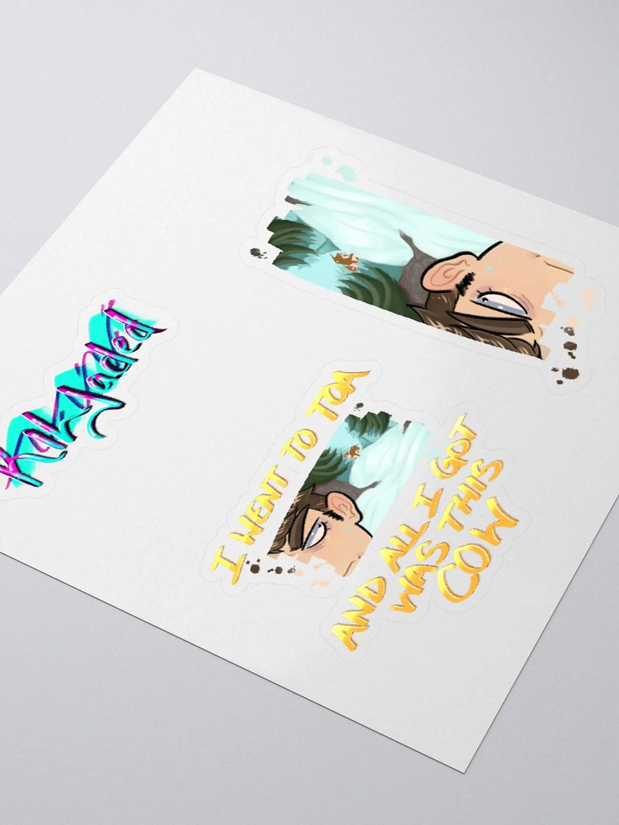 Cursed Edition - Cow - Sticker Sheet product image (3)
