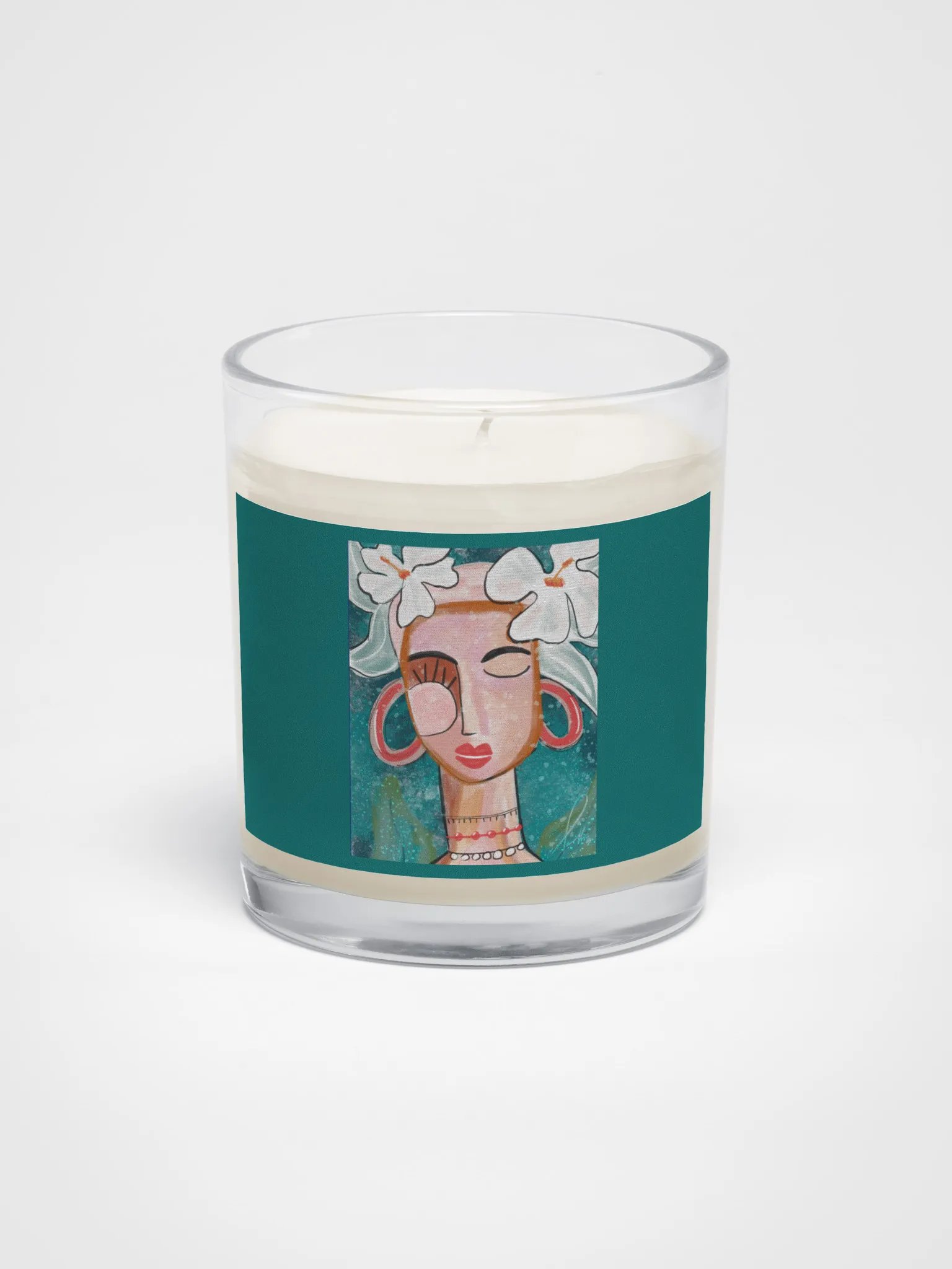Unscented Soy Wax Candle - Flower Girl 1 product image (1)