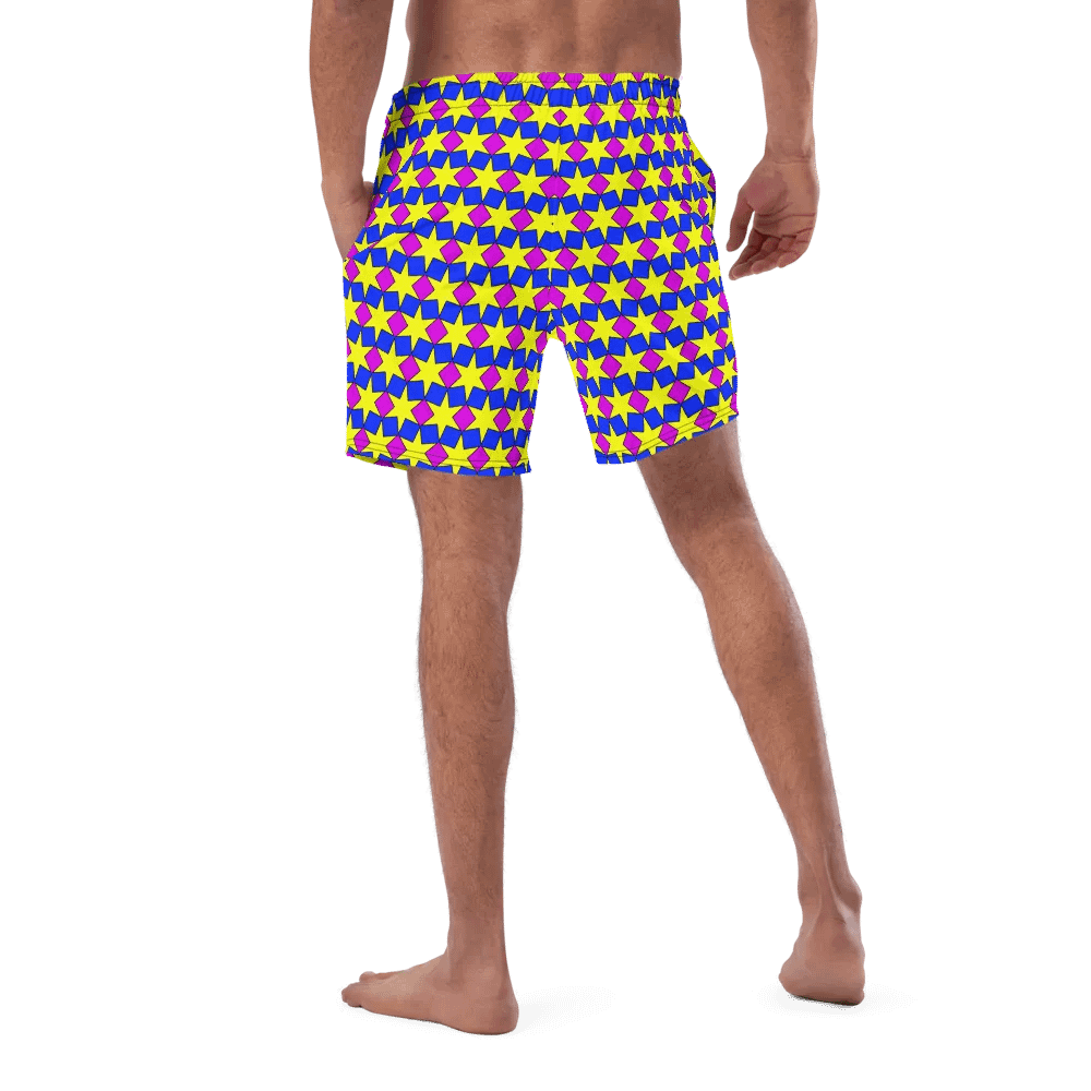 Yellow Star Classic Swim Shorts product image (2)