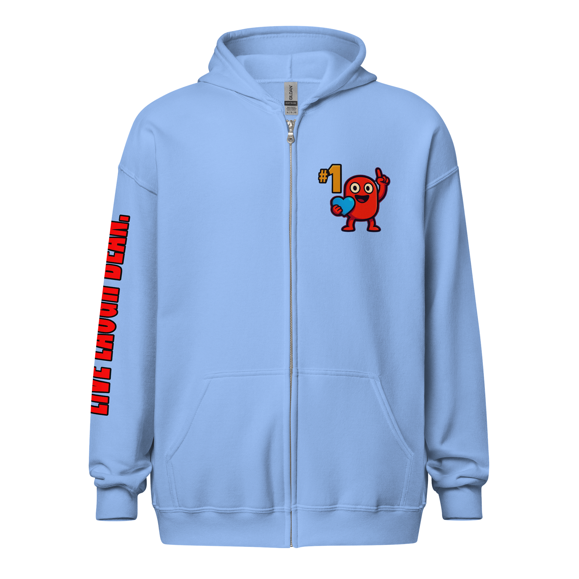 #1 Bean Zipped Hoodie - Strength in Every Step product image (1)