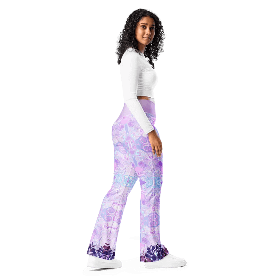 Pastel Whimsy Flare Leggings product image (8)