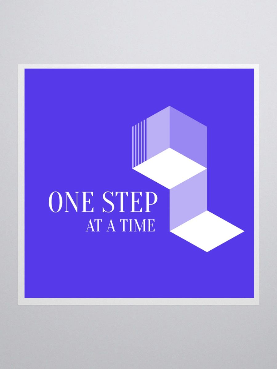 One Step at a Time Sticker Set product image (2)