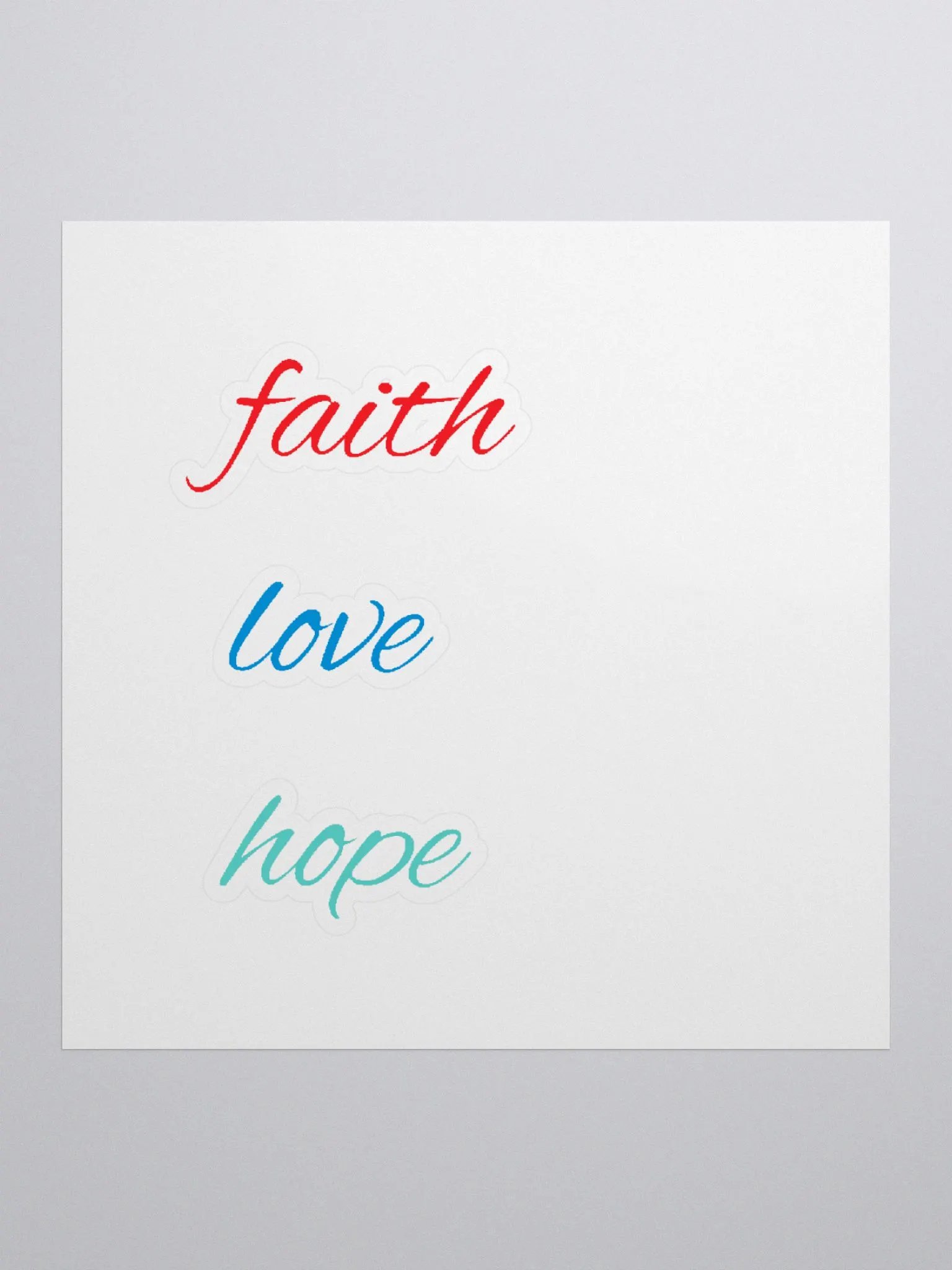 FAITH, LOVE, HOPE Faith, love, hope, faith love hope, Bible, Jesus, religion, Christianity, God, Jesus Christ, Christian, product image (1)