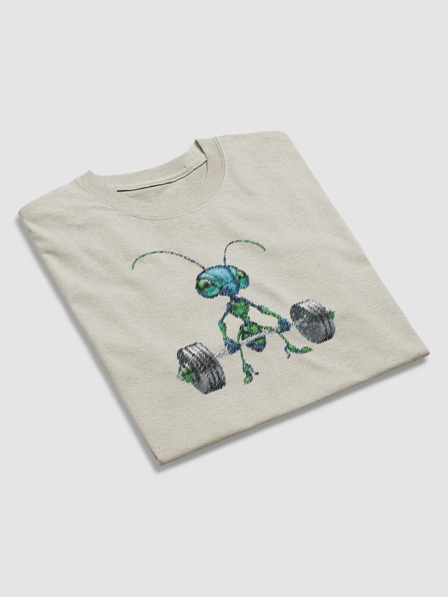 Pixelated Ant Weightlifter Tee product image (3)