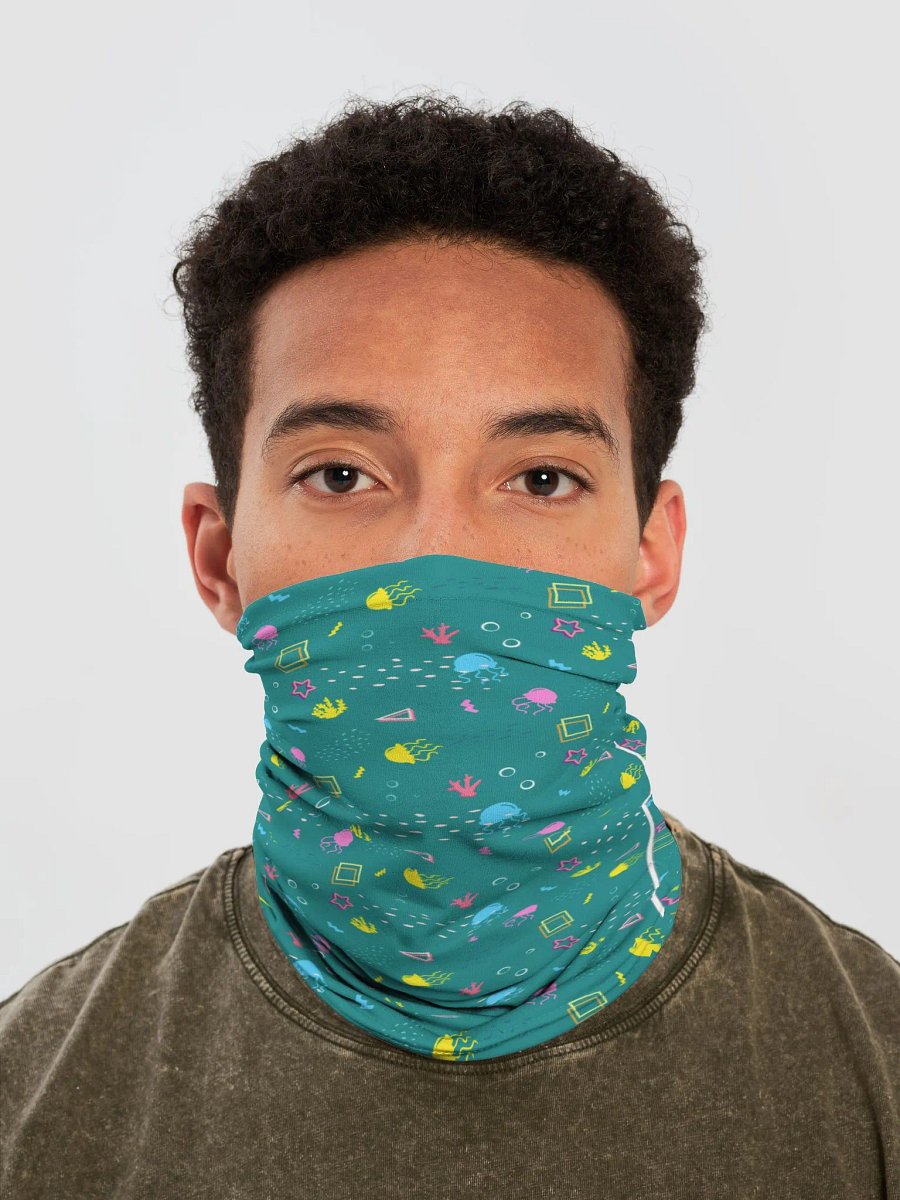 Shifty Seas pattern neck gaiter product image (2)