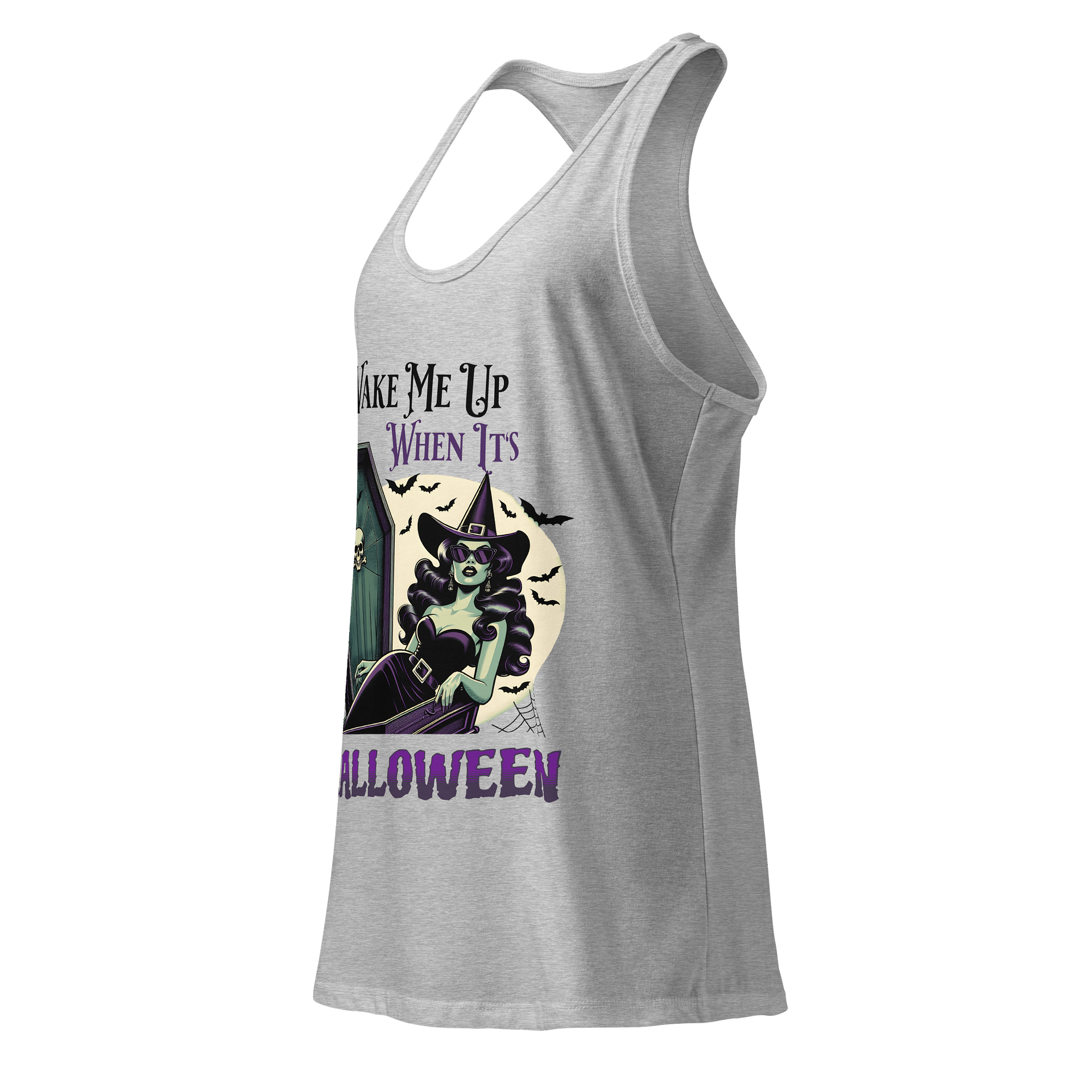 Witchy Halloween Racerback Tank product image (12)