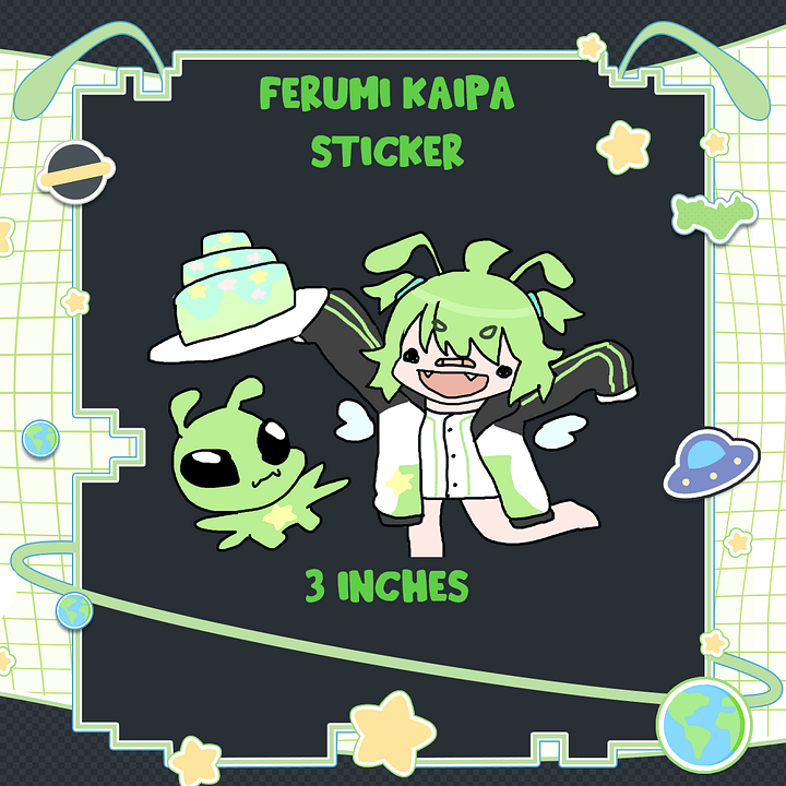 Ferumi Bday Sticker [PREORDER] product image (1)