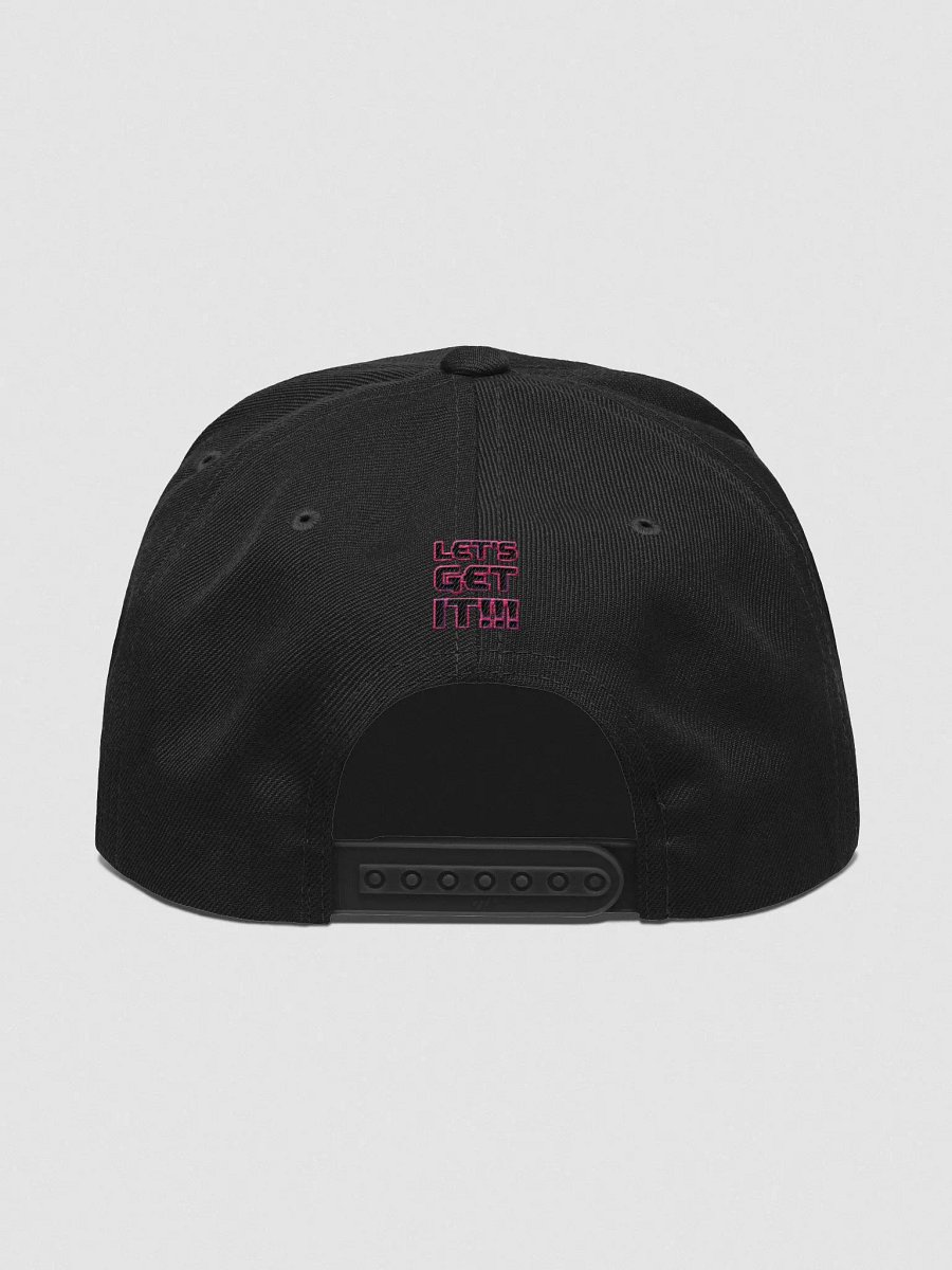 Iconic Black/Pink Logo Snapback Cap product image (4)