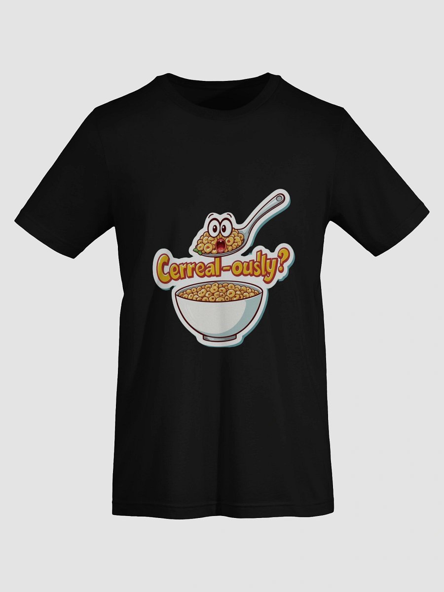 Cerreal-ously? Cartoon Cereal T-Shirt product image (57)