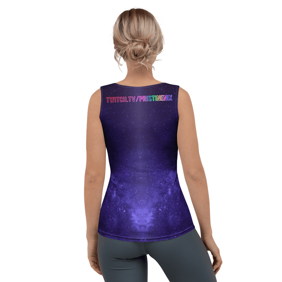 Rainbow Bash Fitted Tank product image (2)