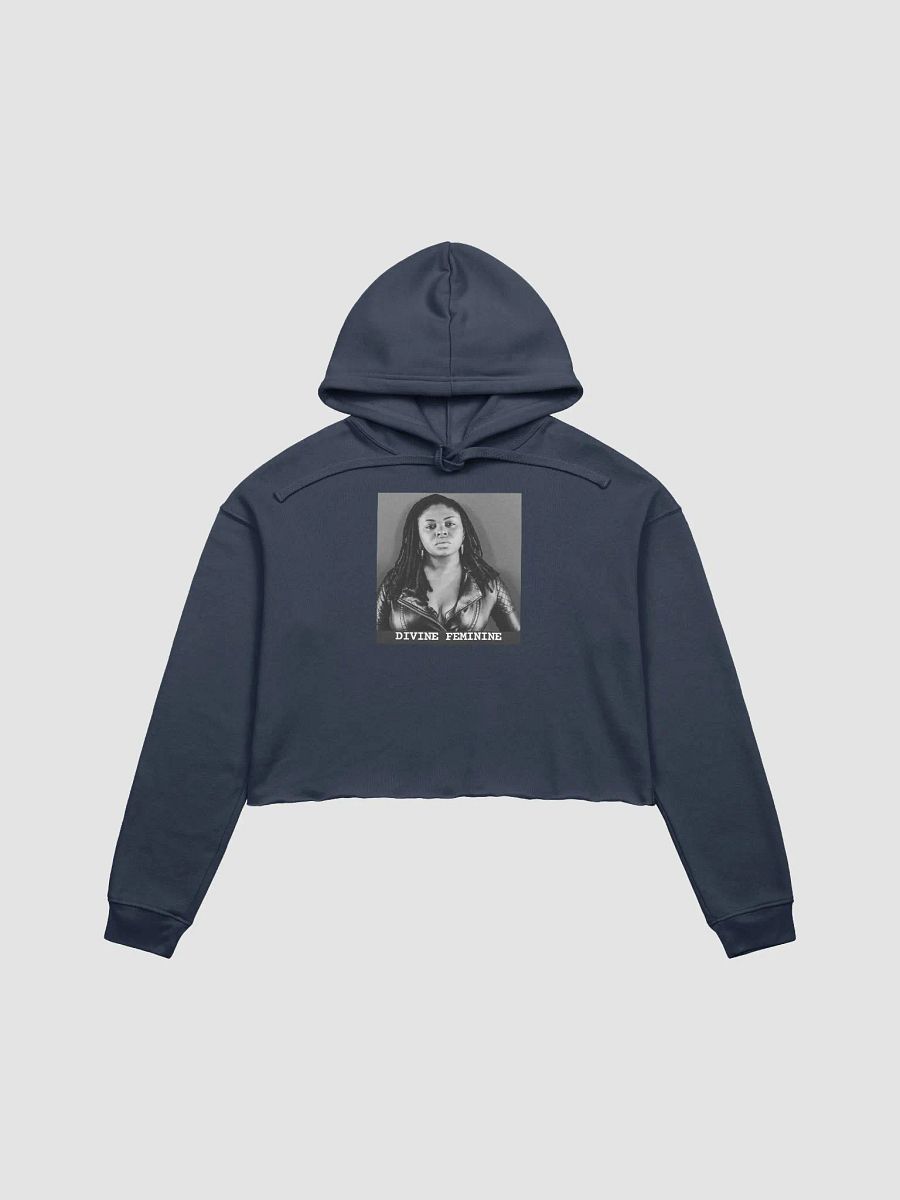 Divine Feminine Navy Crop Hoodie product image (1)